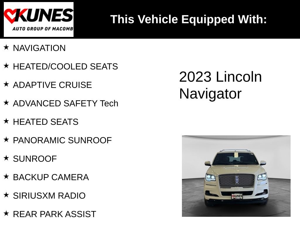 Used 2023 Lincoln Navigator Reserve SUV