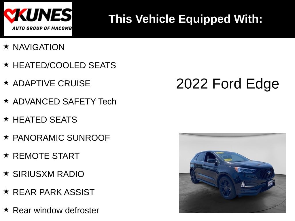 Used 2022 Ford Edge ST SUV