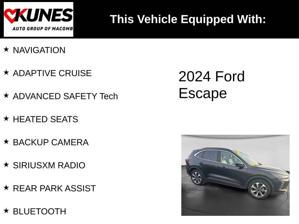 Used 2024 Ford Escape Platinum SUV