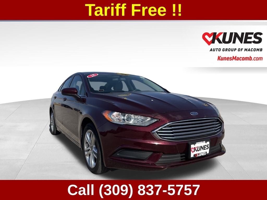 Used 2018 Ford Fusion SE Sedan