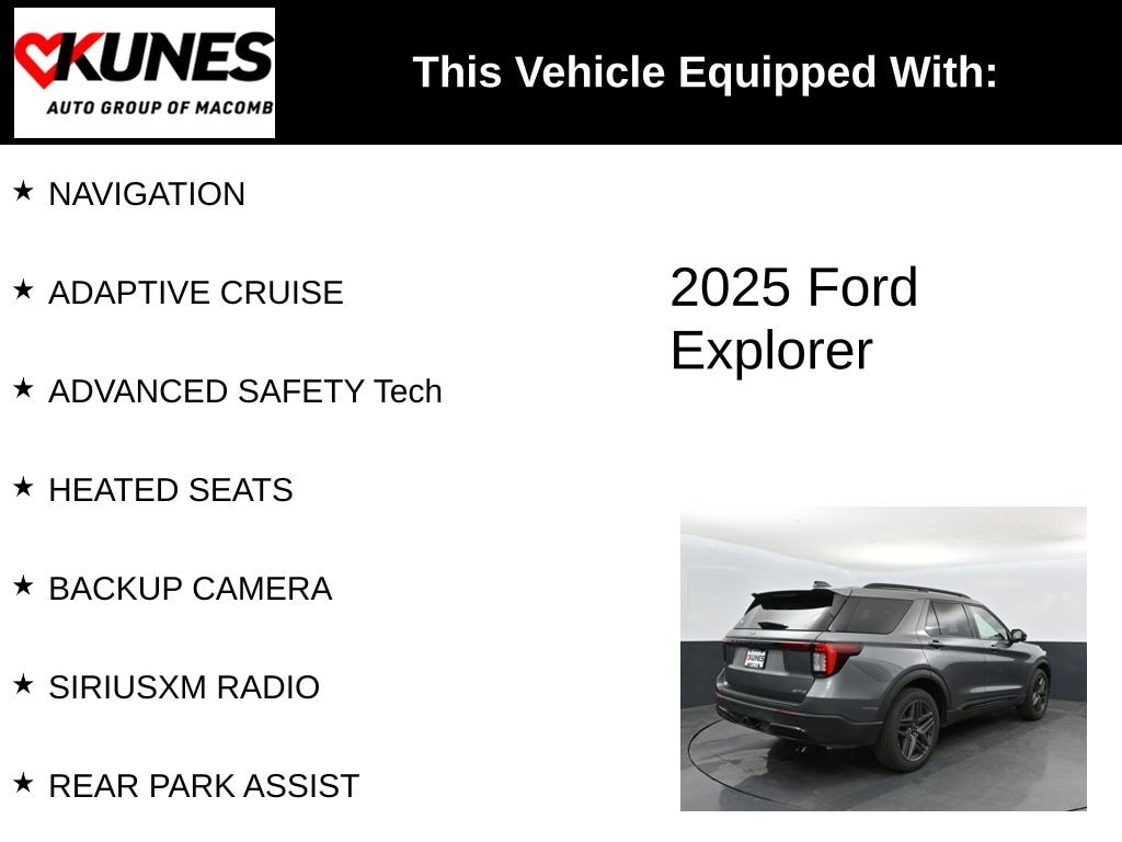 Used 2025 Ford Explorer ST-Line SUV