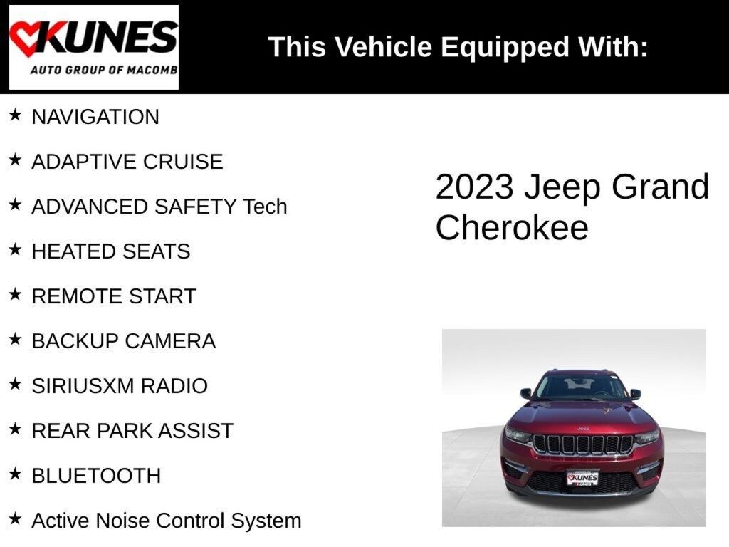 Used 2023 Jeep Grand Cherokee Limited SUV