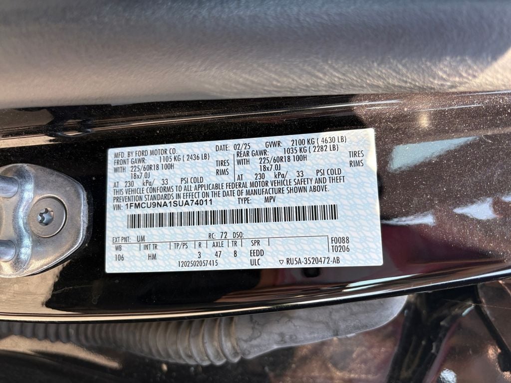 2025 Ford Escape ST-Line Select - Photo 46