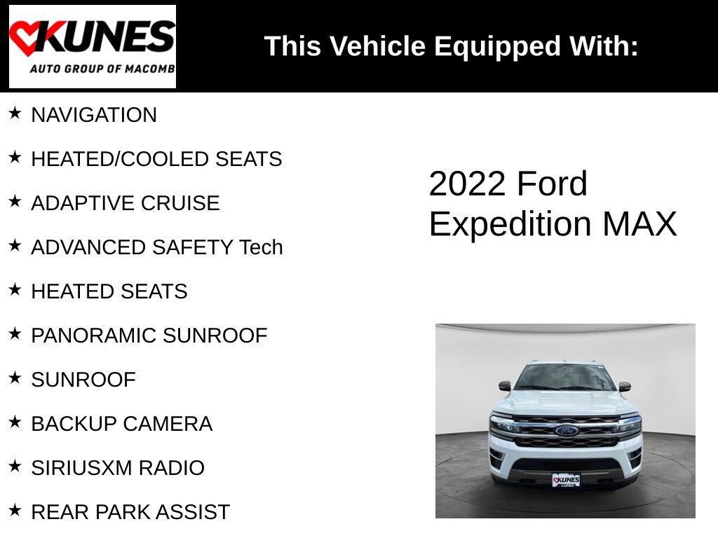 Used 2022 Ford Expedition Max King Ranch SUV