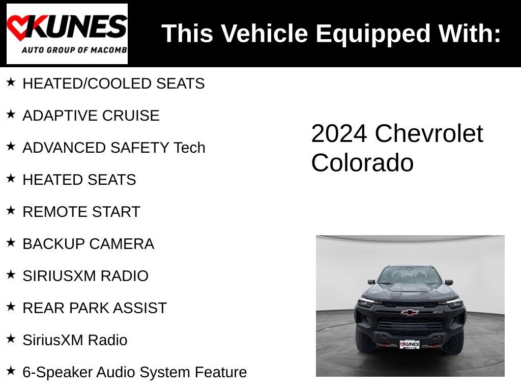 Used 2024 Chevrolet Colorado ZR2 Truck Crew Cab