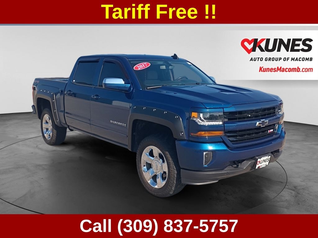 Used 2017 Chevrolet Silverado 1500 LT w/1LT Truck Crew Cab
