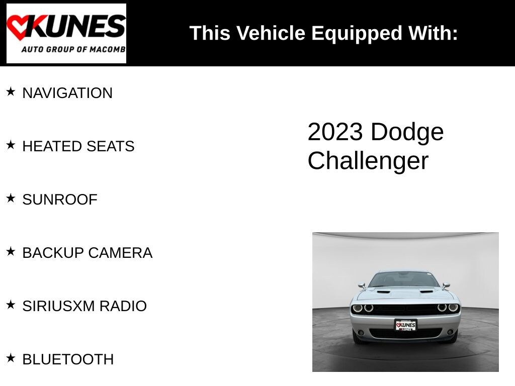 Used 2023 Dodge Challenger SXT Coupe