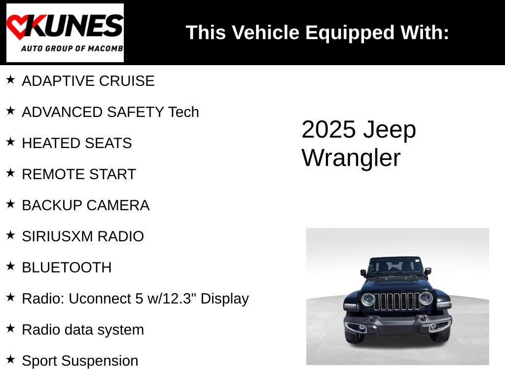 Used 2025 Jeep Wrangler 4xe Sahara SUV