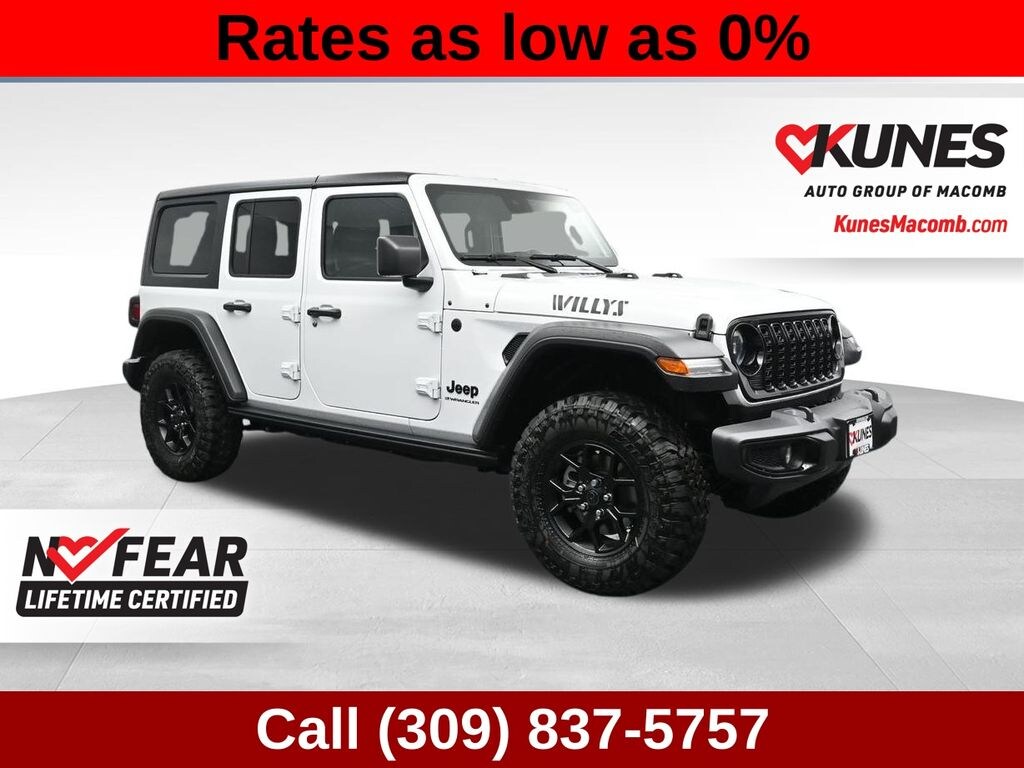 New 2025 Jeep Wrangler Willys SUV