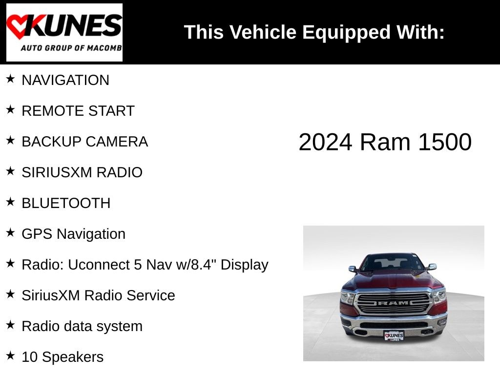 Used 2024 Ram 1500 Laramie Truck Crew Cab