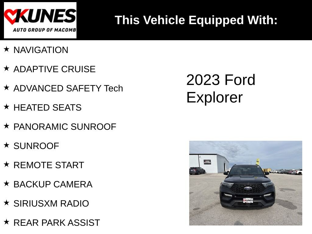 Used 2023 Ford Explorer ST-Line SUV