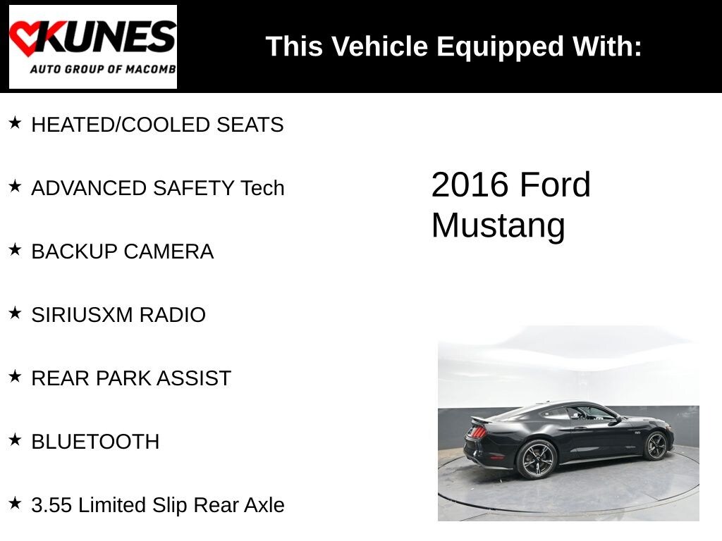 Used 2016 Ford Mustang Coupe