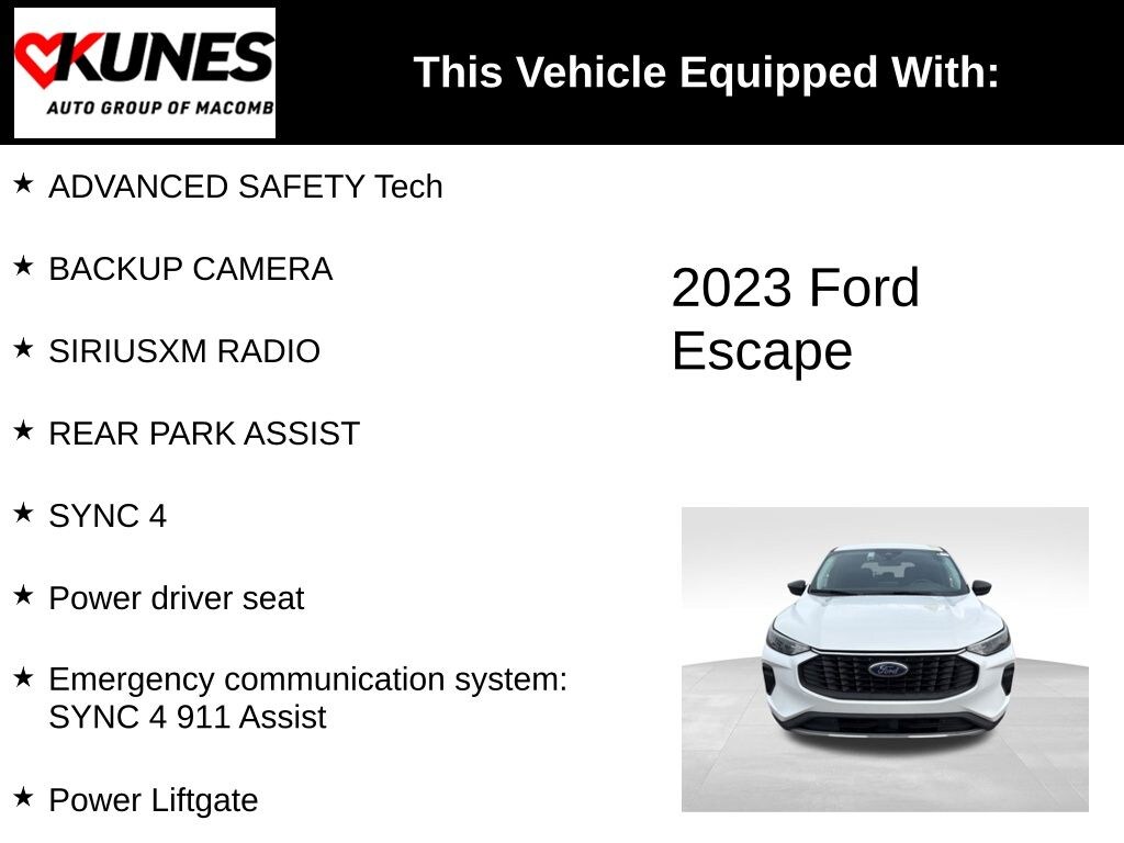 Used 2023 Ford Escape Active SUV