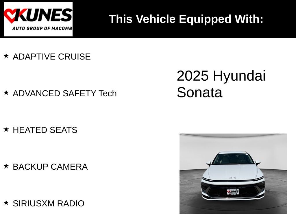 Used 2025 Hyundai Sonata SEL Sedan