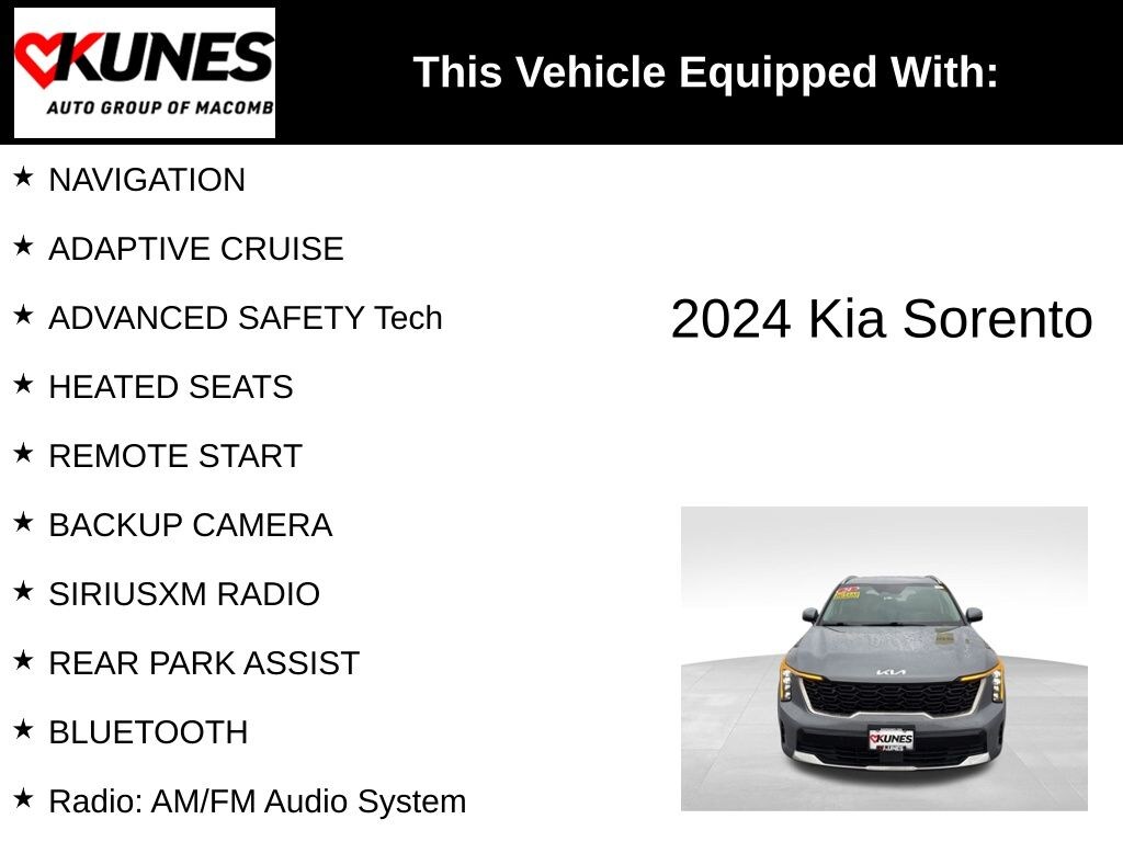 Used 2024 Kia Sorento S SUV