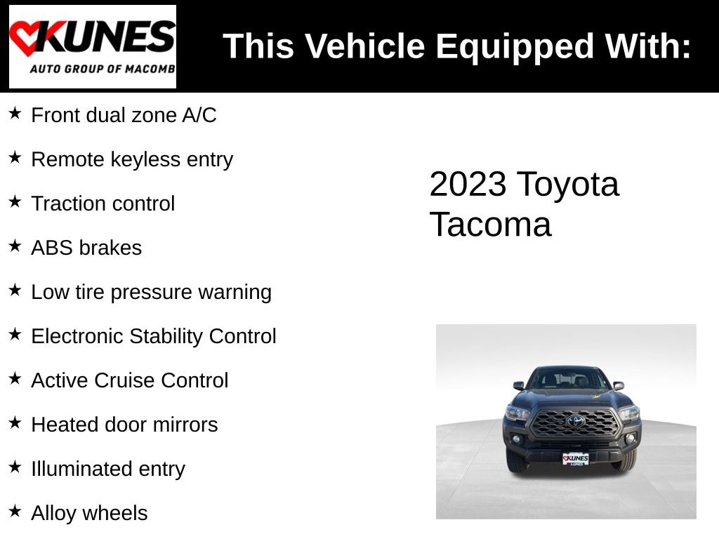 Used 2023 Toyota Tacoma Truck Double Cab