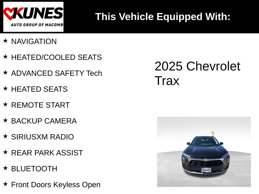 Used 2025 Chevrolet Trax LT SUV