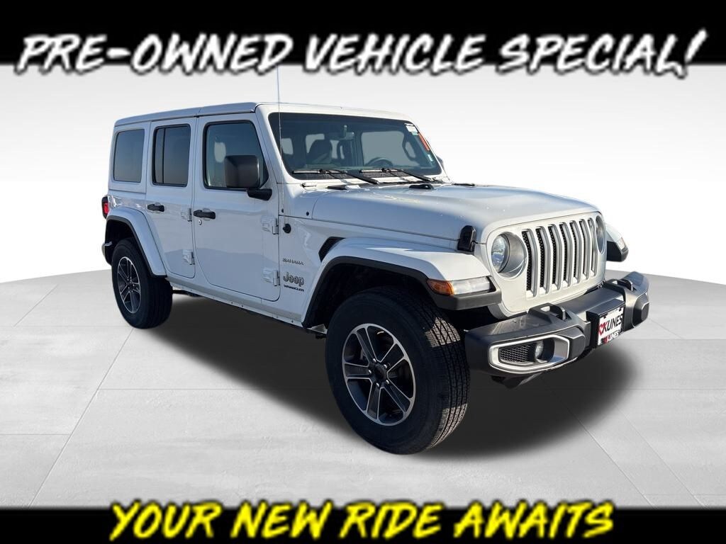 Used 2023 Jeep Wrangler 4-DOOR SAHARA 4X4 SUV