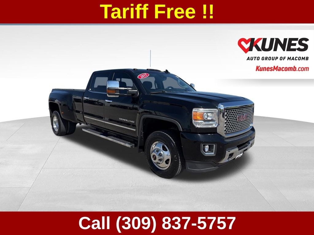 Used 2015 GMC Sierra 3500HD Denali Truck Crew Cab