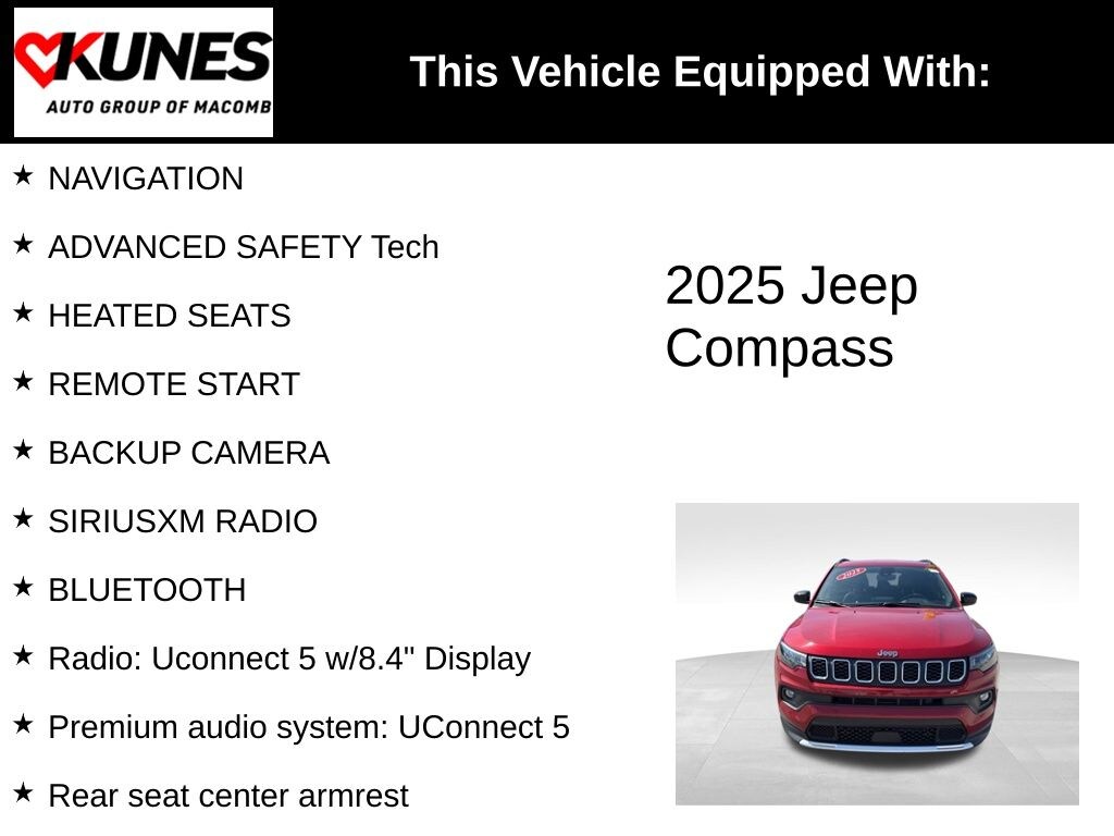 Used 2025 Jeep Compass Latitude SUV