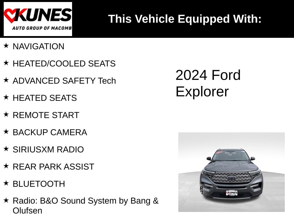 Used 2024 Ford Explorer Limited SUV