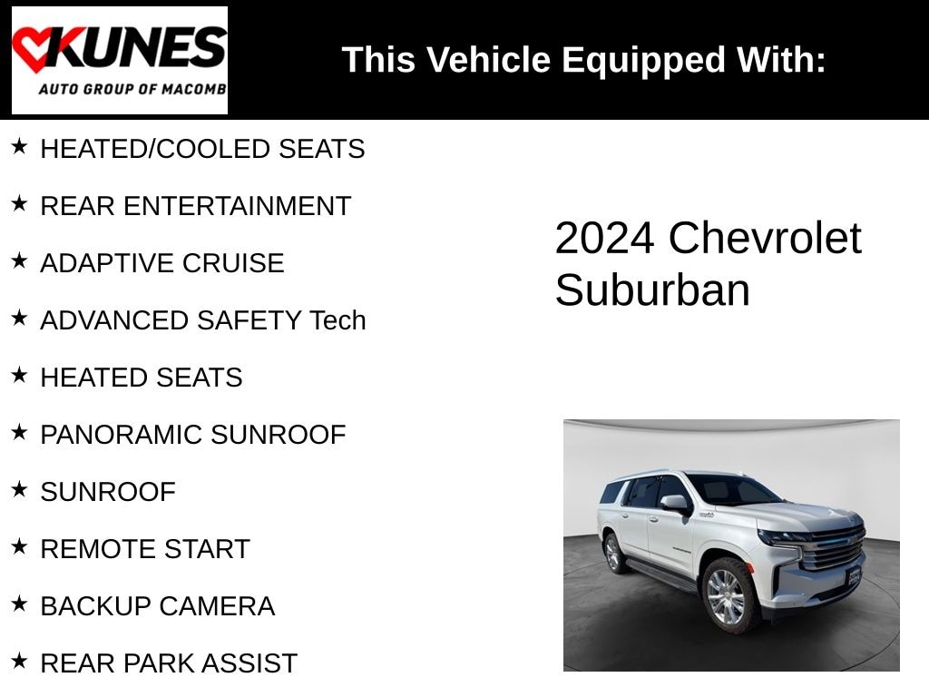 Used 2024 Chevrolet Suburban High Country SUV