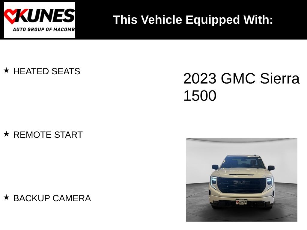 Used 2023 GMC Sierra 1500 Elevation w/3SB Truck Crew Cab