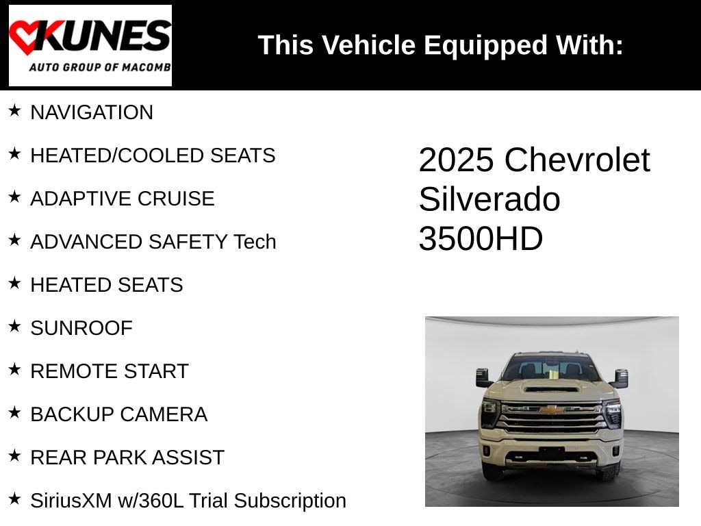 Used 2025 Chevrolet Silverado 3500 HD High Country Truck Crew Cab