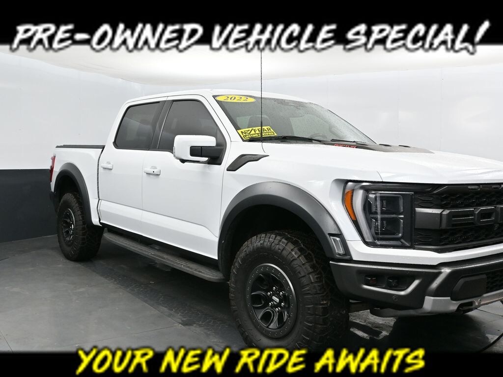 Used 2022 Ford F-150 Raptor Truck SuperCrew Cab