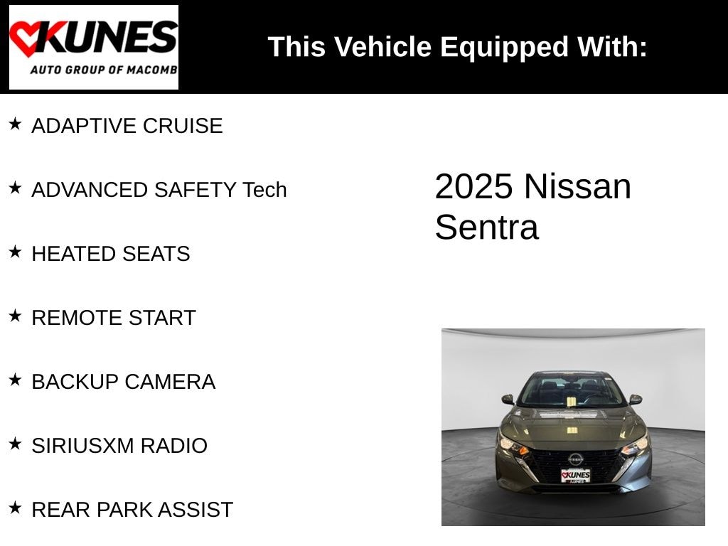 Used 2025 Nissan Sentra SV Sedan