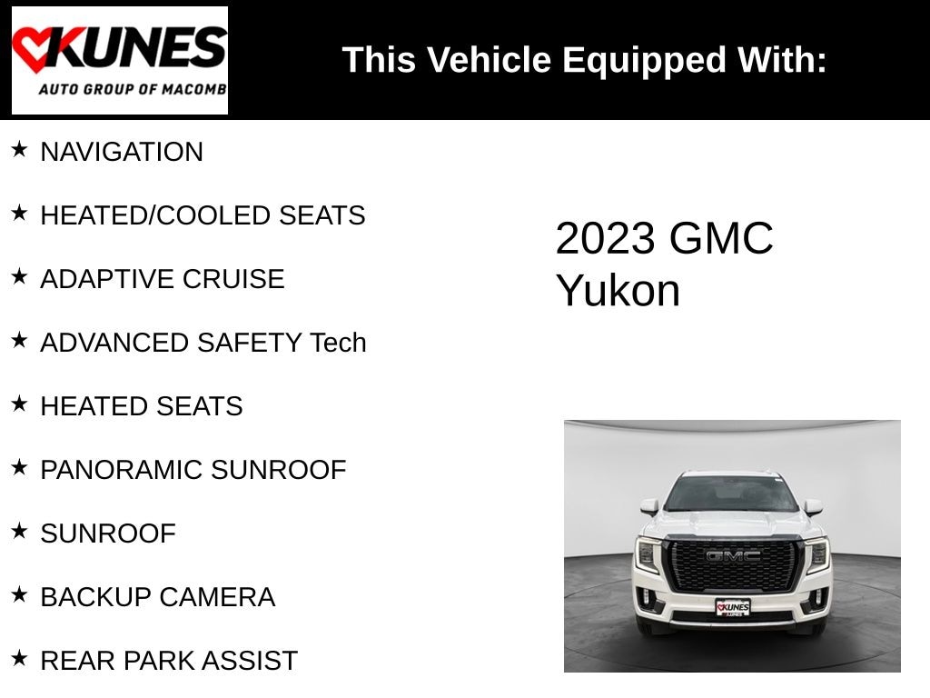 Used 2023 GMC Yukon Denali Ultimate SUV