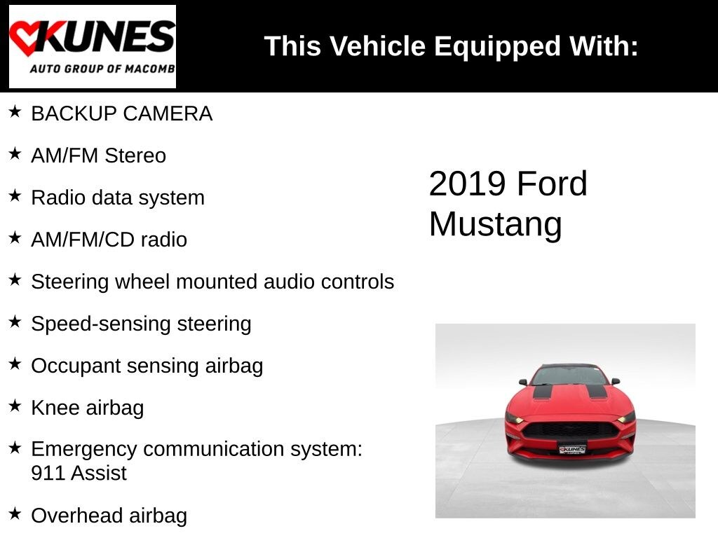 Used 2019 Ford Mustang Coupe