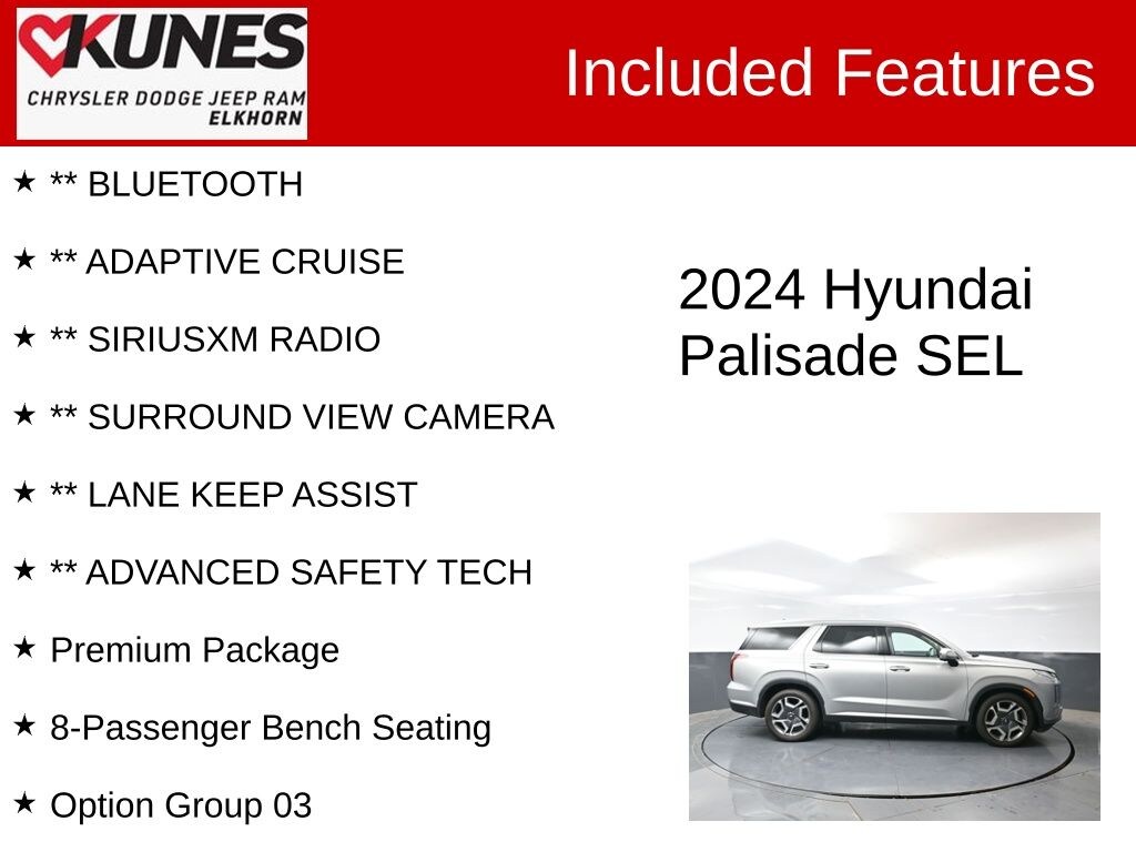 Used 2024 Hyundai Palisade SEL SUV