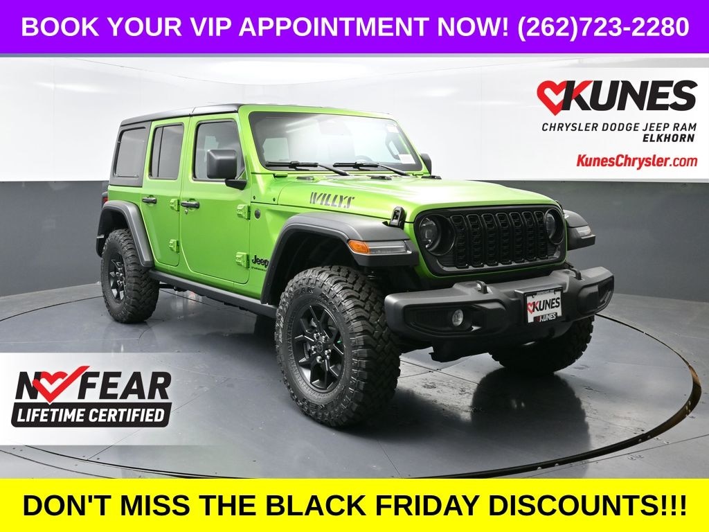 New 2026 Jeep Wrangler Willys Sport Utility