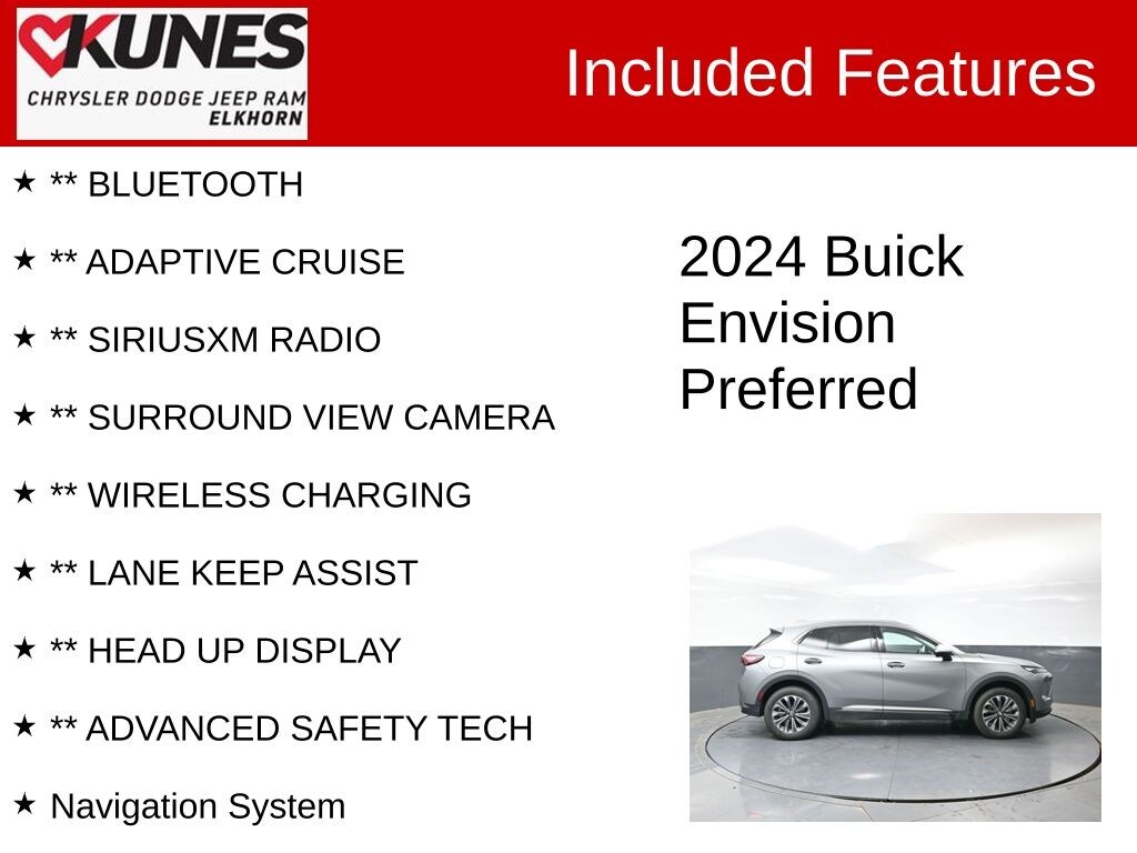 Used 2024 Buick Envision Preferred SUV