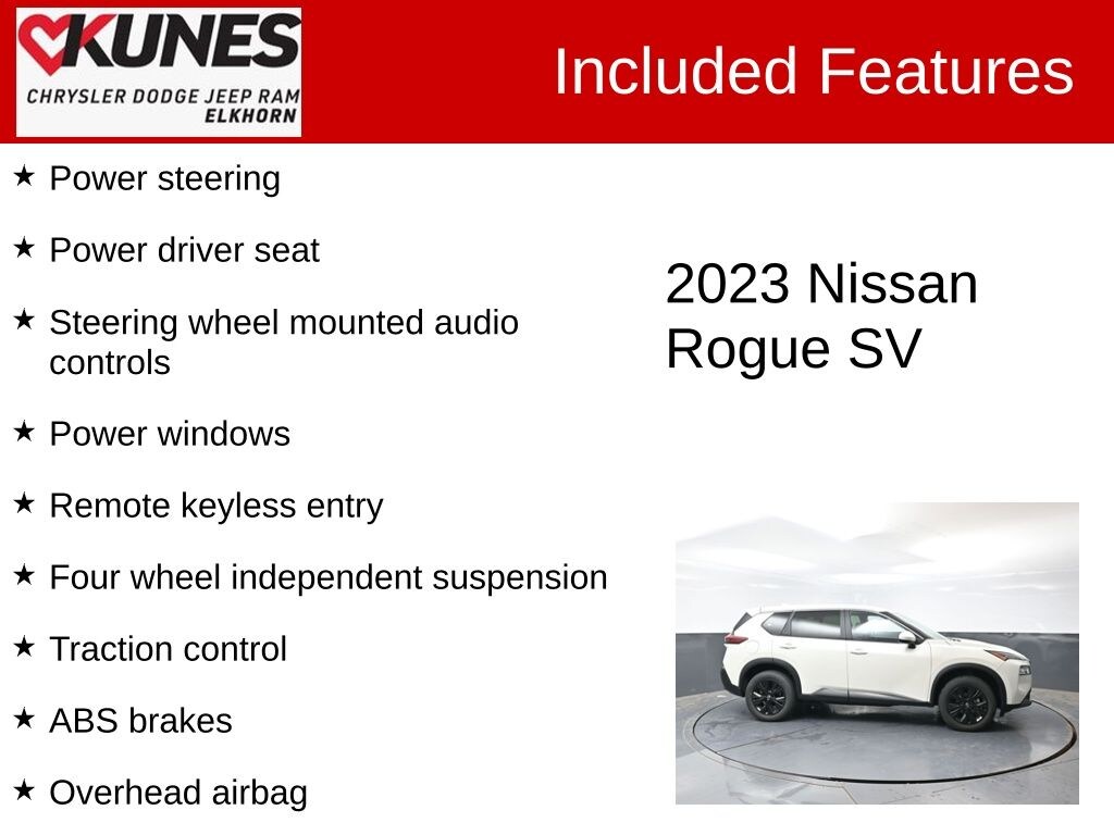 Used 2023 Nissan Rogue SV SUV