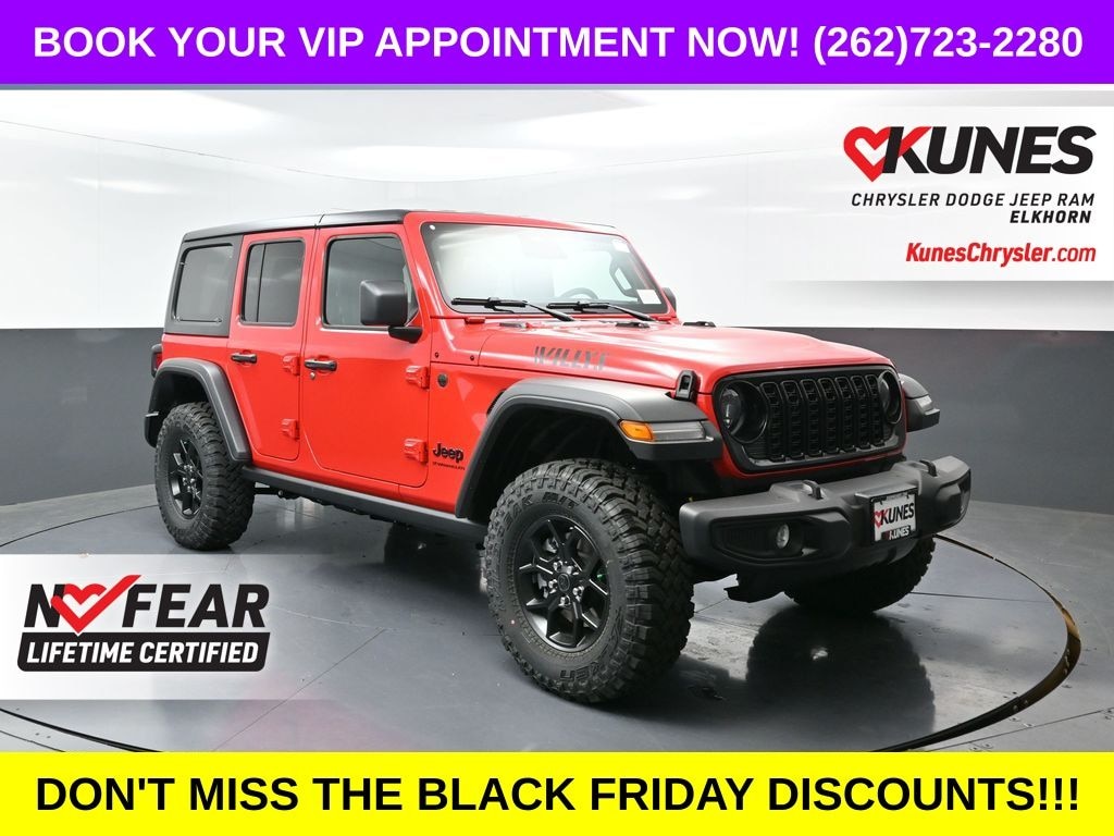 New 2026 Jeep Wrangler Willys Sport Utility