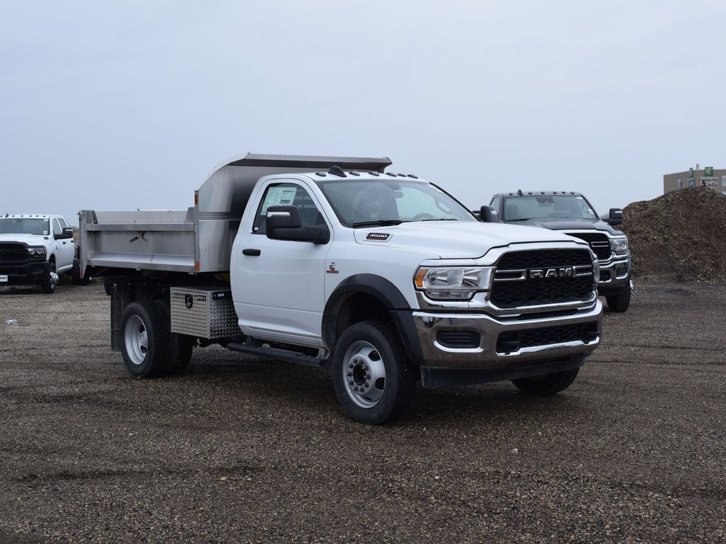 New 2024 Ram 4500 Chassis Cab Tradesman 9 Stainless Steel Dump Truck Pickup