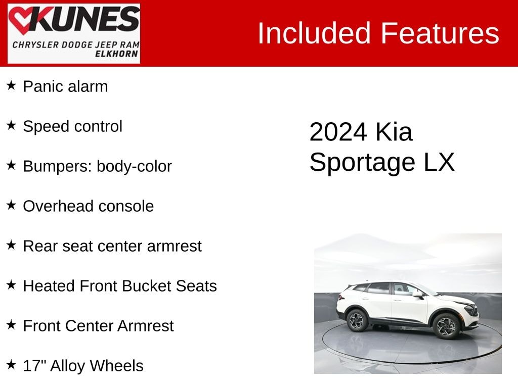 Used 2024 Kia Sportage LX SUV