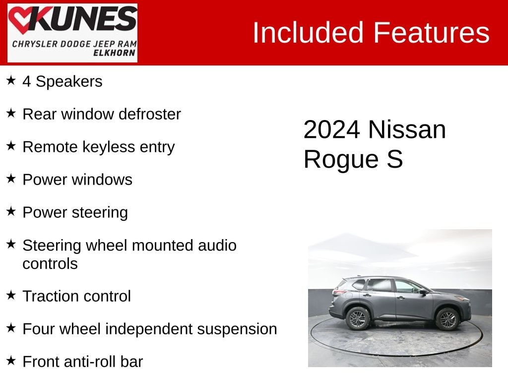 Used 2024 Nissan Rogue S SUV