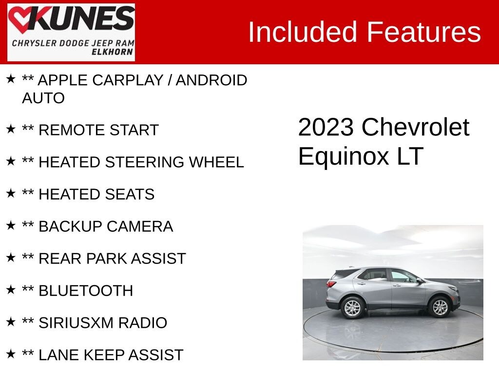 Used 2023 Chevrolet Equinox LT w/1LT SUV