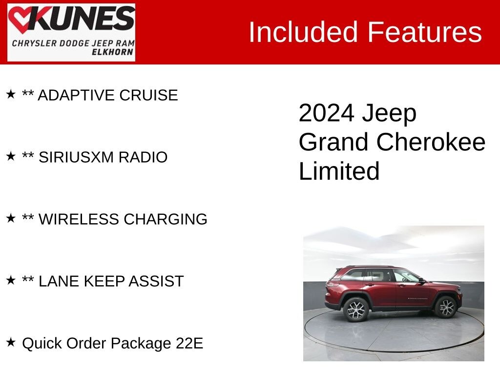 Used 2024 Jeep Grand Cherokee Limited SUV