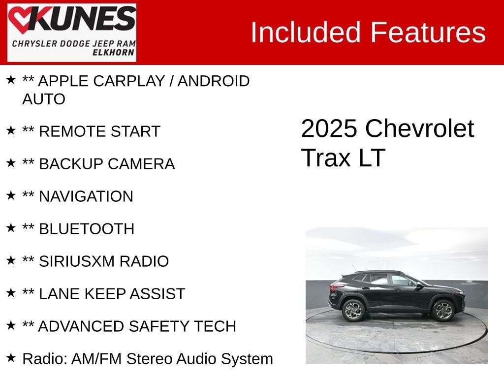 Used 2025 Chevrolet Trax LT SUV