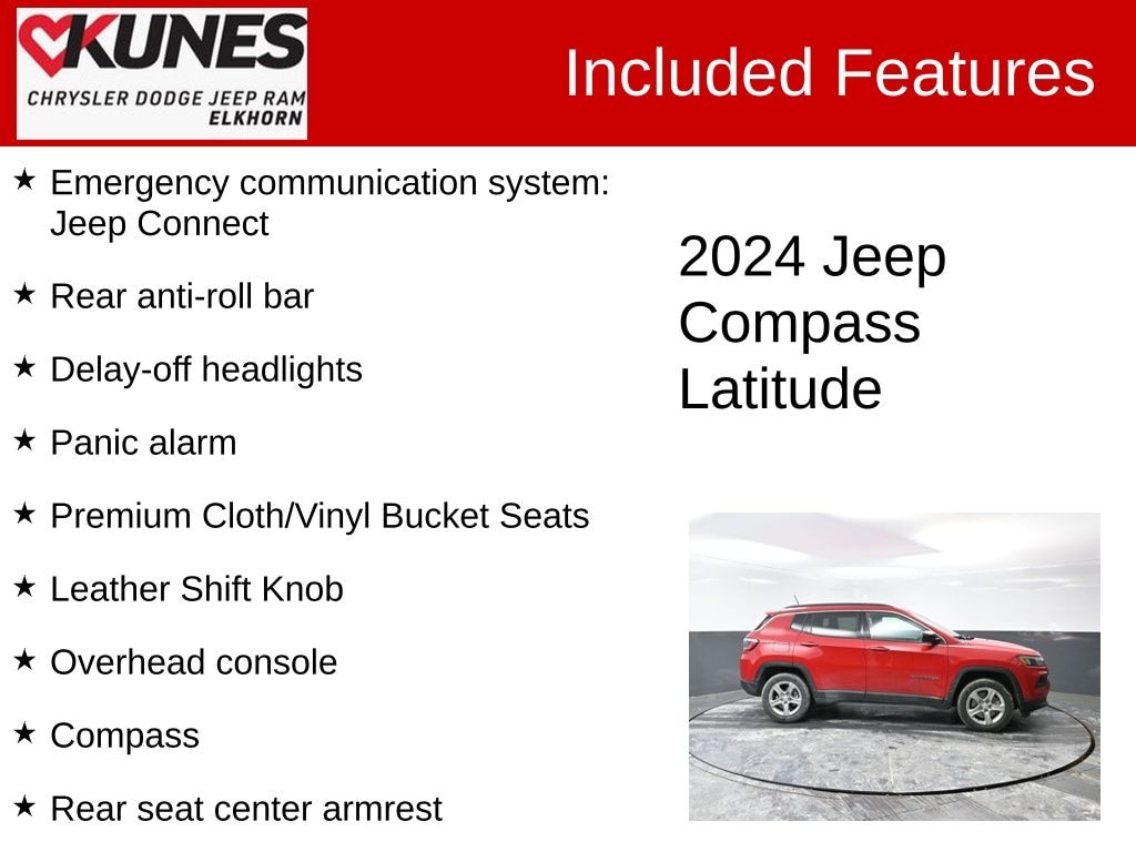 Used 2024 Jeep Compass Latitude SUV
