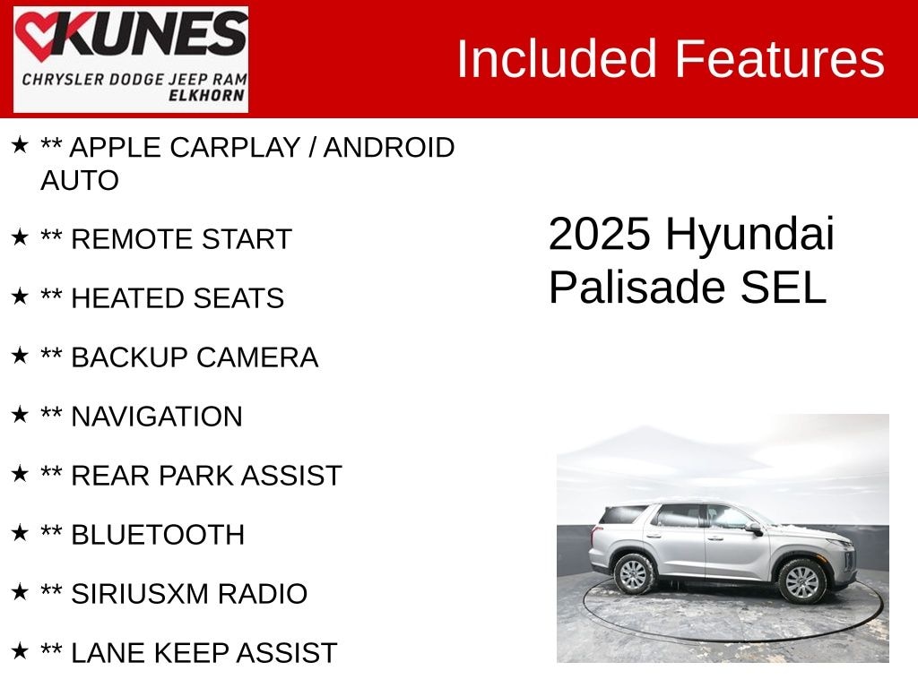 Used 2025 Hyundai Palisade SEL SUV