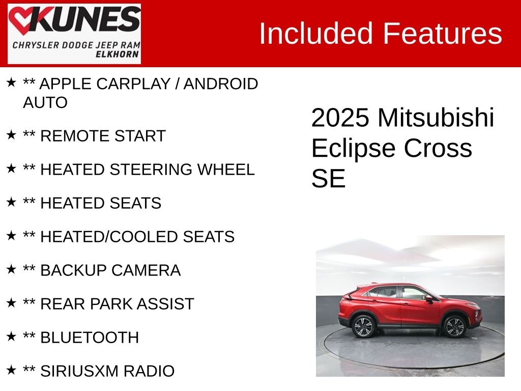 Used 2025 Mitsubishi Eclipse Cross SUV