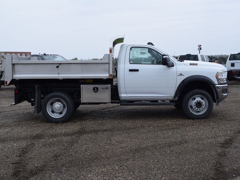 New 2024 Ram 4500 Chassis Cab Tradesman 9 Stainless Steel Dump Truck Pickup