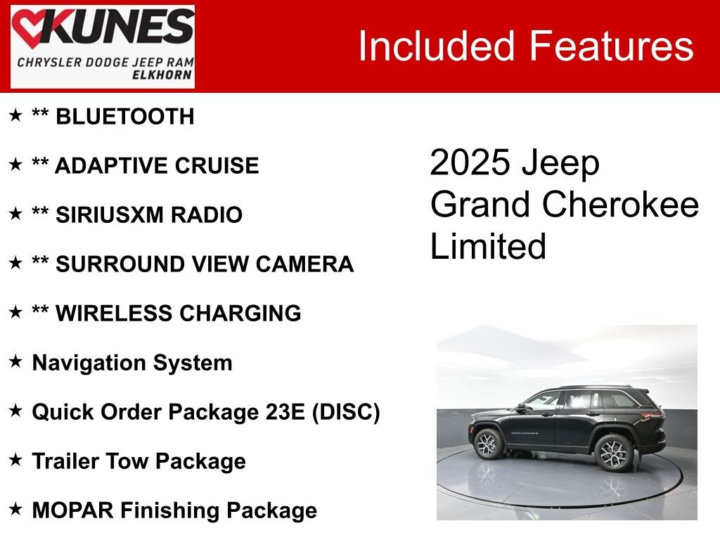 New 2025 Jeep Grand Cherokee Limited Sport Utility