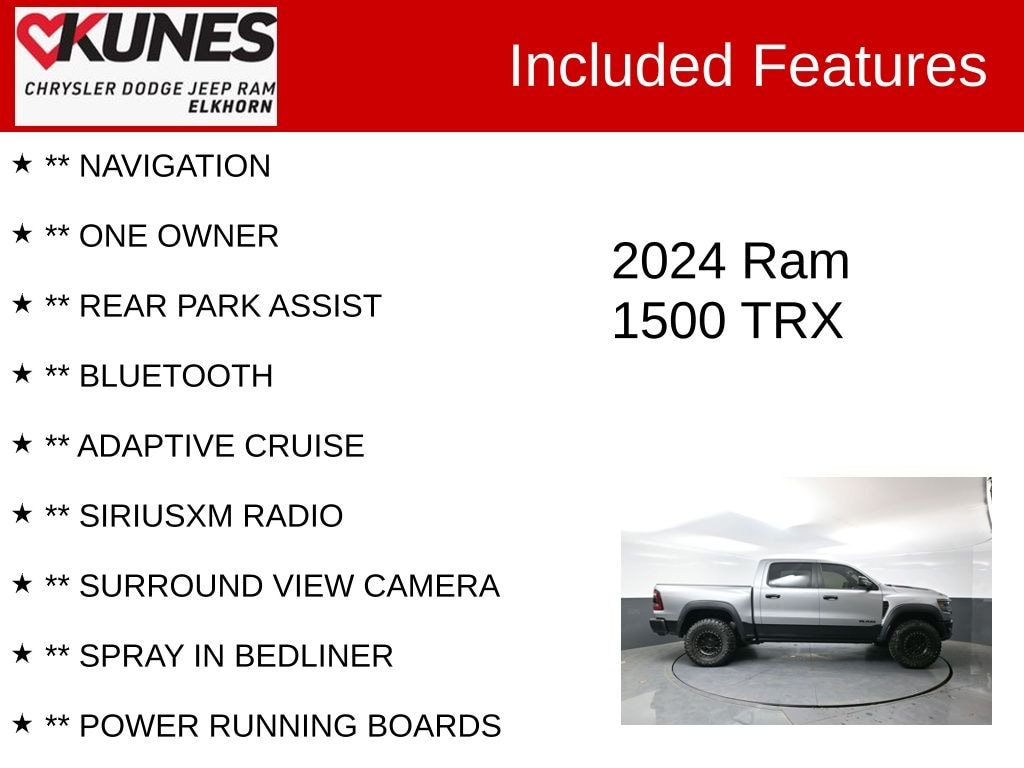 Used 2024 Ram 1500 TRX Truck Crew Cab