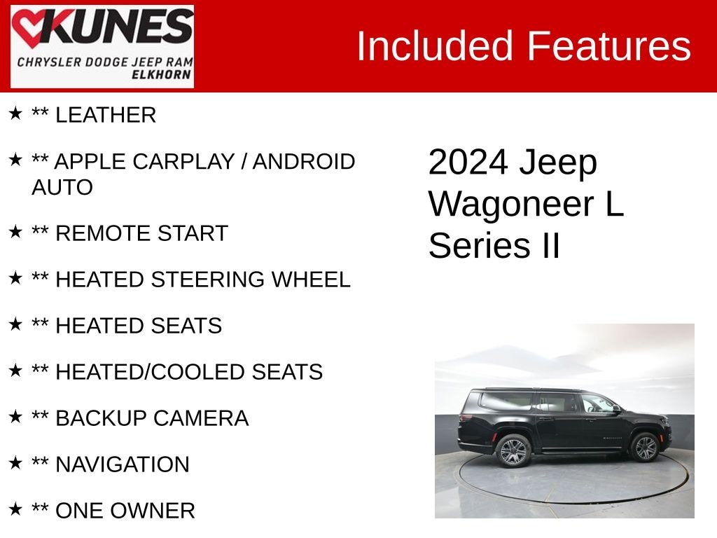 Used 2024 Jeep Wagoneer L Series II SUV